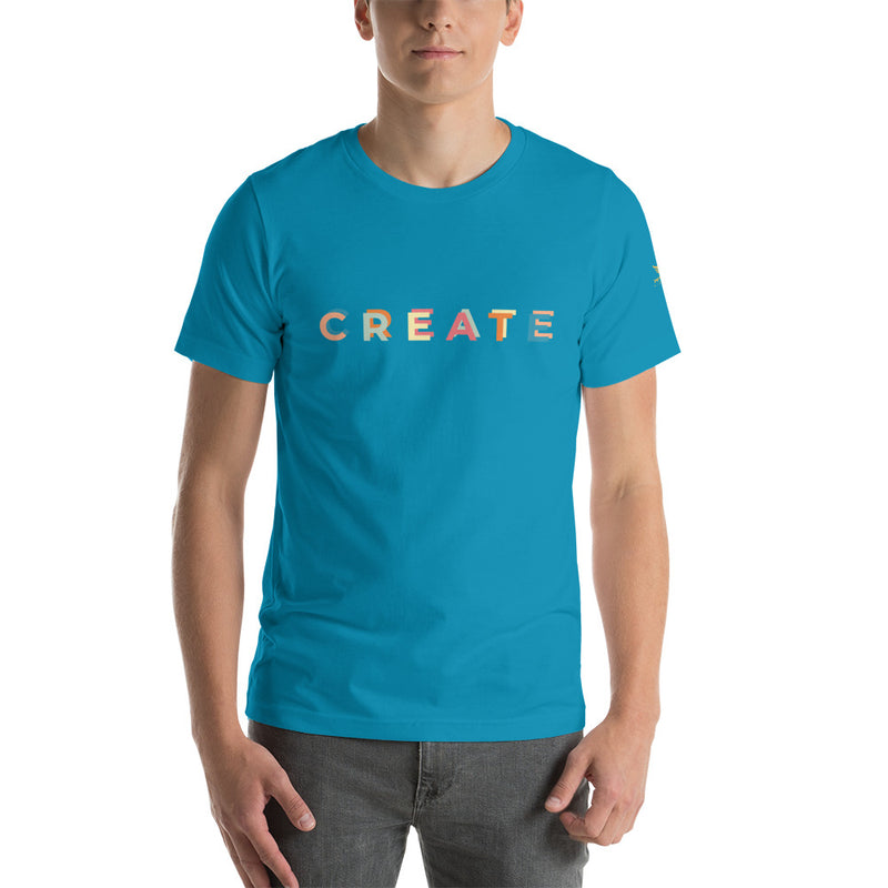 "CREATE" Short-Sleeve Unisex T-Shirt