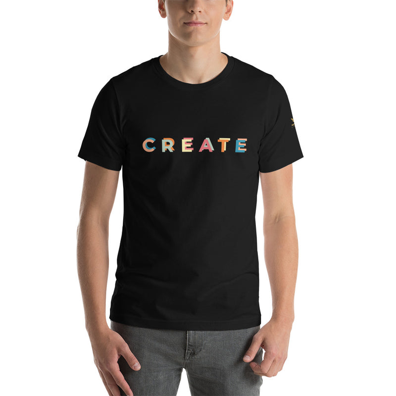 "CREATE" Short-Sleeve Unisex T-Shirt