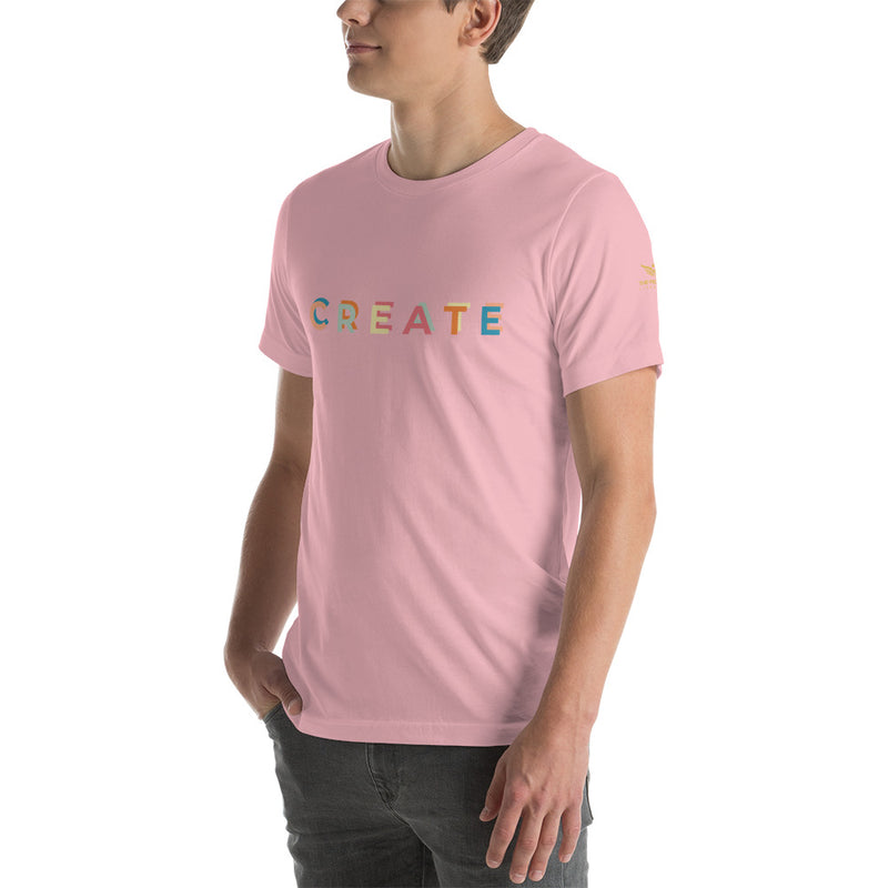 "CREATE" Short-Sleeve Unisex T-Shirt