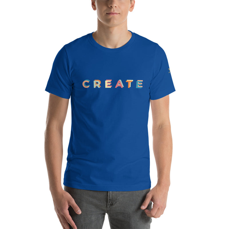 "CREATE" Short-Sleeve Unisex T-Shirt