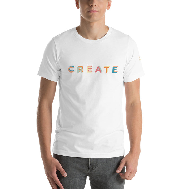 "CREATE" Short-Sleeve Unisex T-Shirt